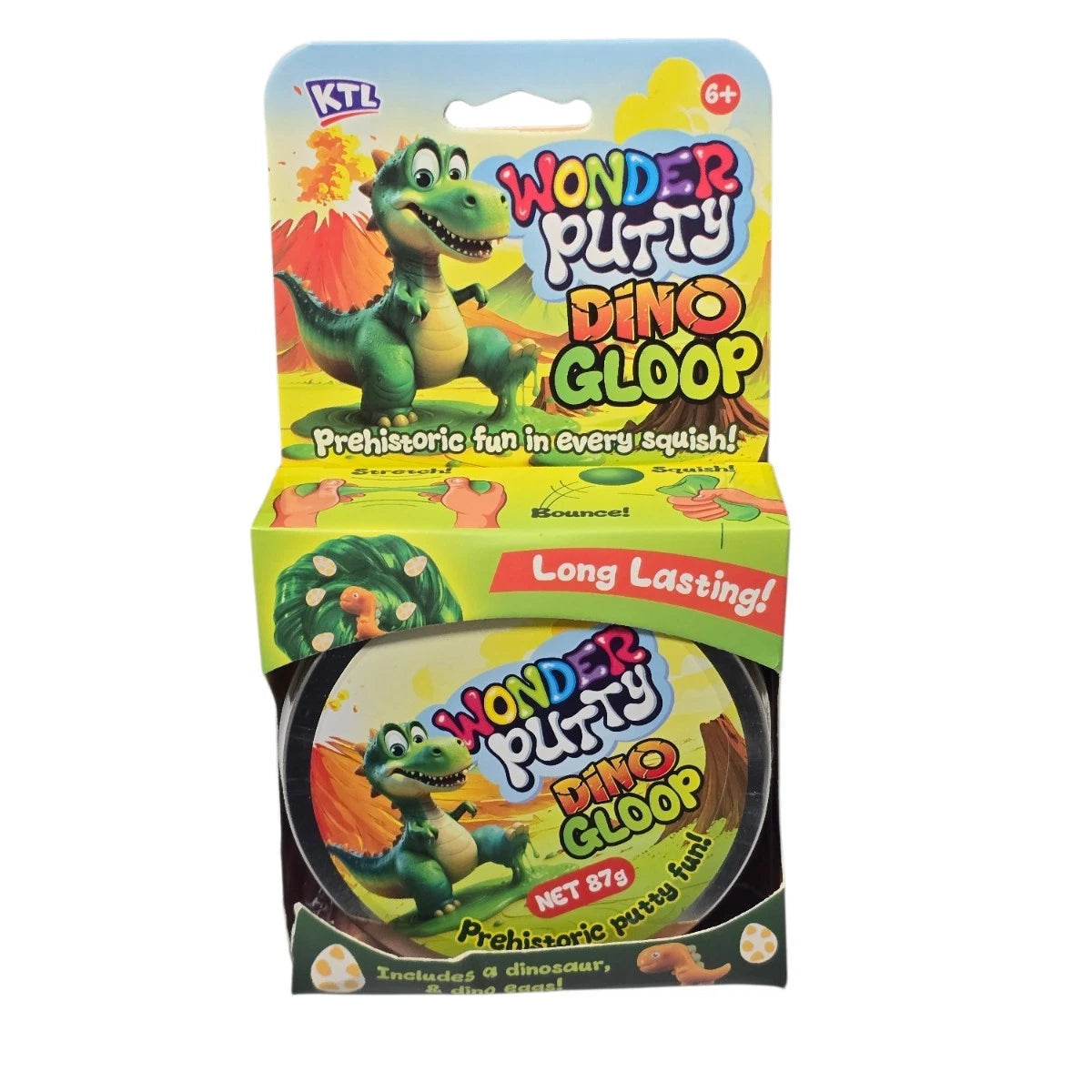 Wonder Putty Dino Gloop picture of the box