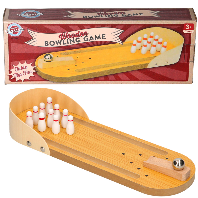 Wooden Bowling Game