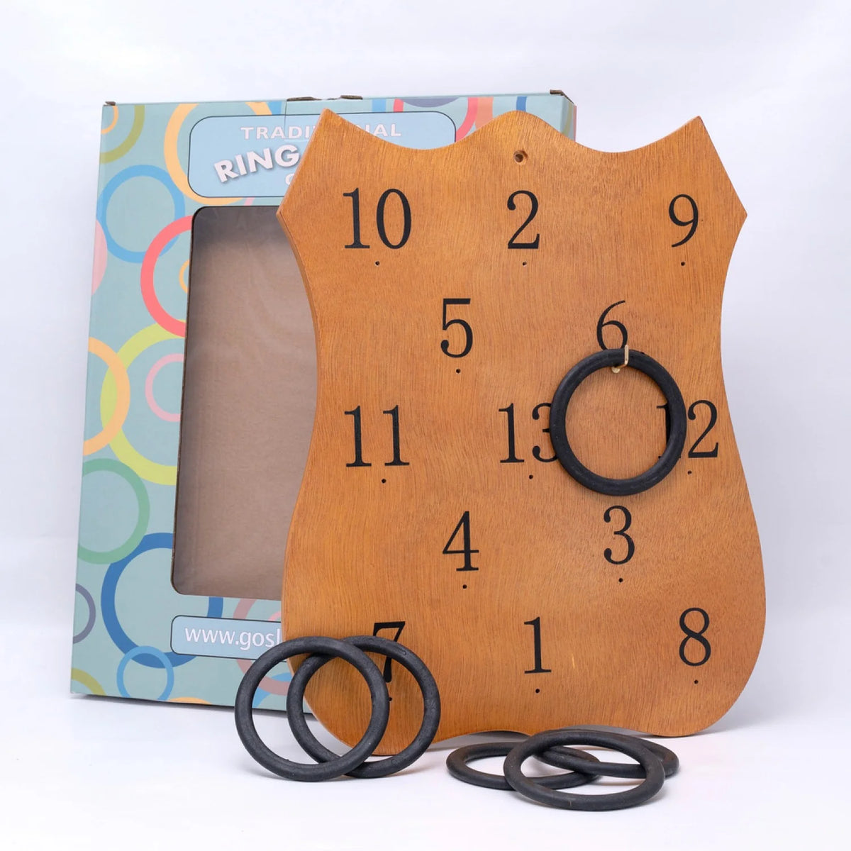 Traditional Wooden Ring Board Game classic game for all the family