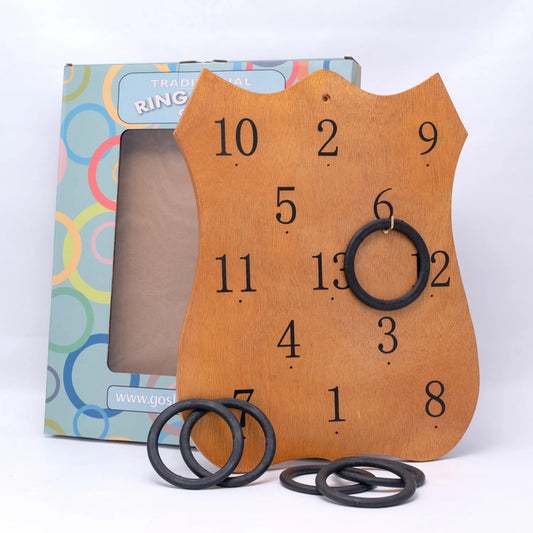 Traditional Wooden Ring Board Game classic game for all the family