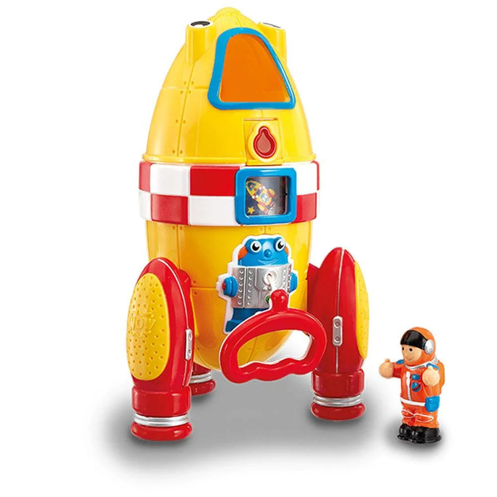 WOW Toys Ronnie Rocket Space Rocket Toy for Kids interactive set for erly learning skills