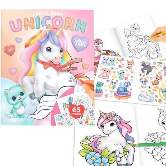 Ylvi Unicorn Colouring Book best coloring book for your child