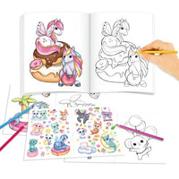 Ylvi Unicorn Colouring Book for your child creativity