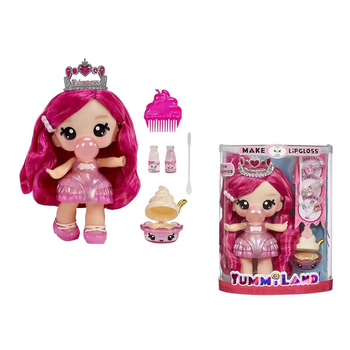 Yummiland Large Doll - Bianca Bubble Gum