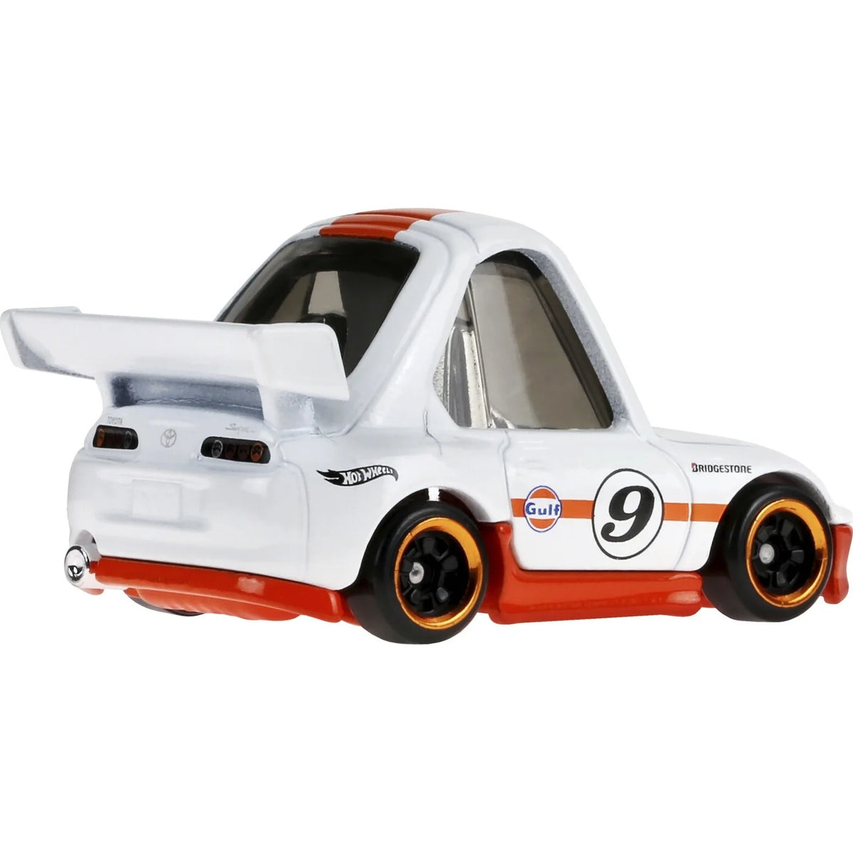 Playful Hot Wheels Tooned '94 Toyota Supra GDG44, perfect for kids' toy collection.
