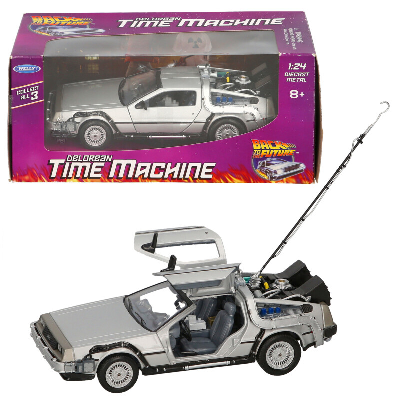 Hot Wheels Retour à l'avenir modèle DieCast Auto Delorean DMC Back to The Future - échelle 1/64 Longueur 7 cm Pop Culture JBL65 Hot Wheels Retour à l'avenir modèle DieCast Auto Delorean DMC Back to The Future - échelle 1/64 Longueur 7 cm Pop Culture JBL65
