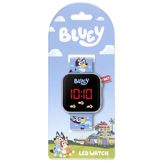 Bluey Printed Strap LED Watch