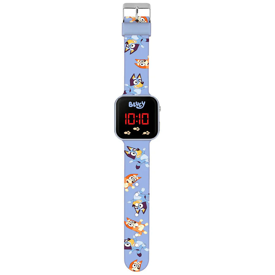 Bluey Printed Strap LED Watch