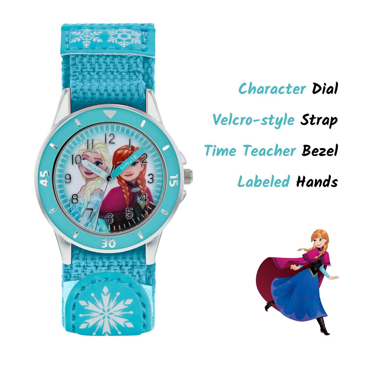 Frozen Time Teacher Watch Fabric Strap