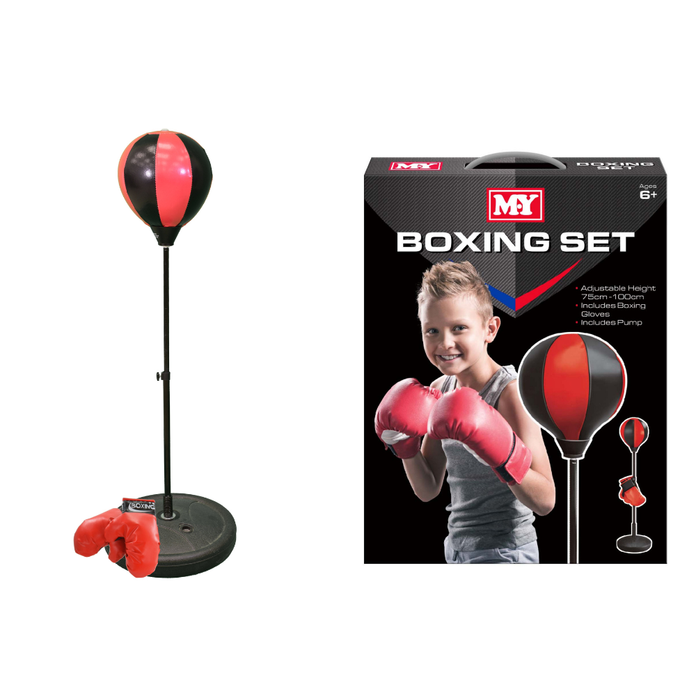 Kids Boxing Bag with Gloves