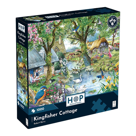 king fisher finished puzzle 