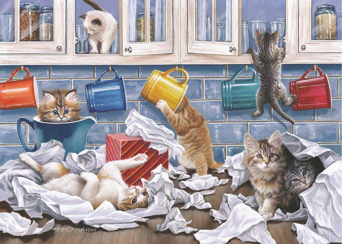 Kitty Litter - BIG 250 Piece Jigsaw Puzzle