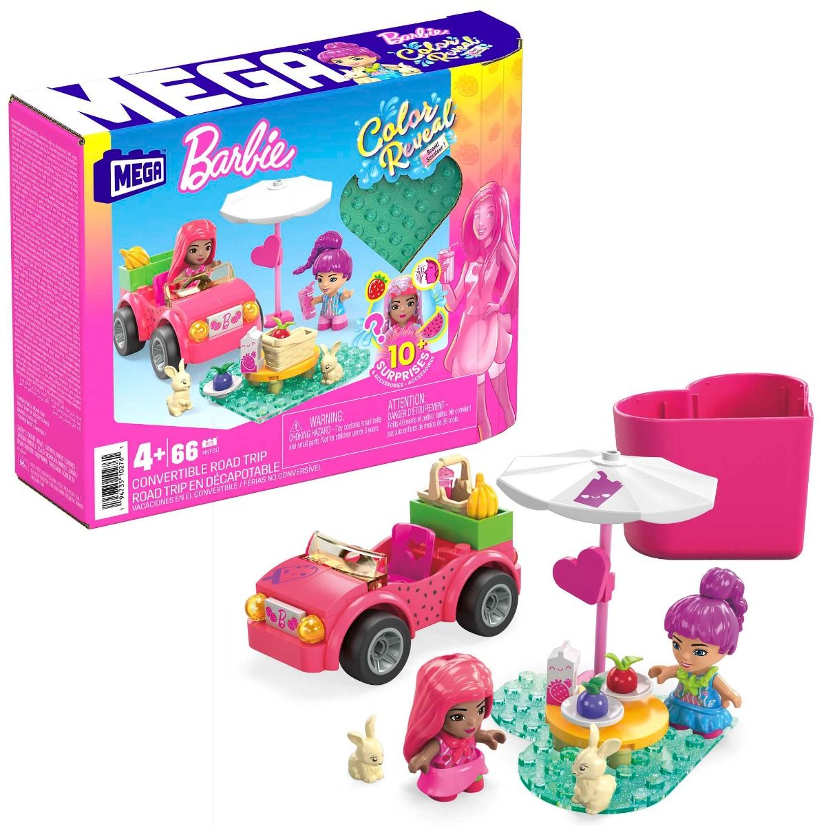 Mega Bloks Barbie Colour Reveal