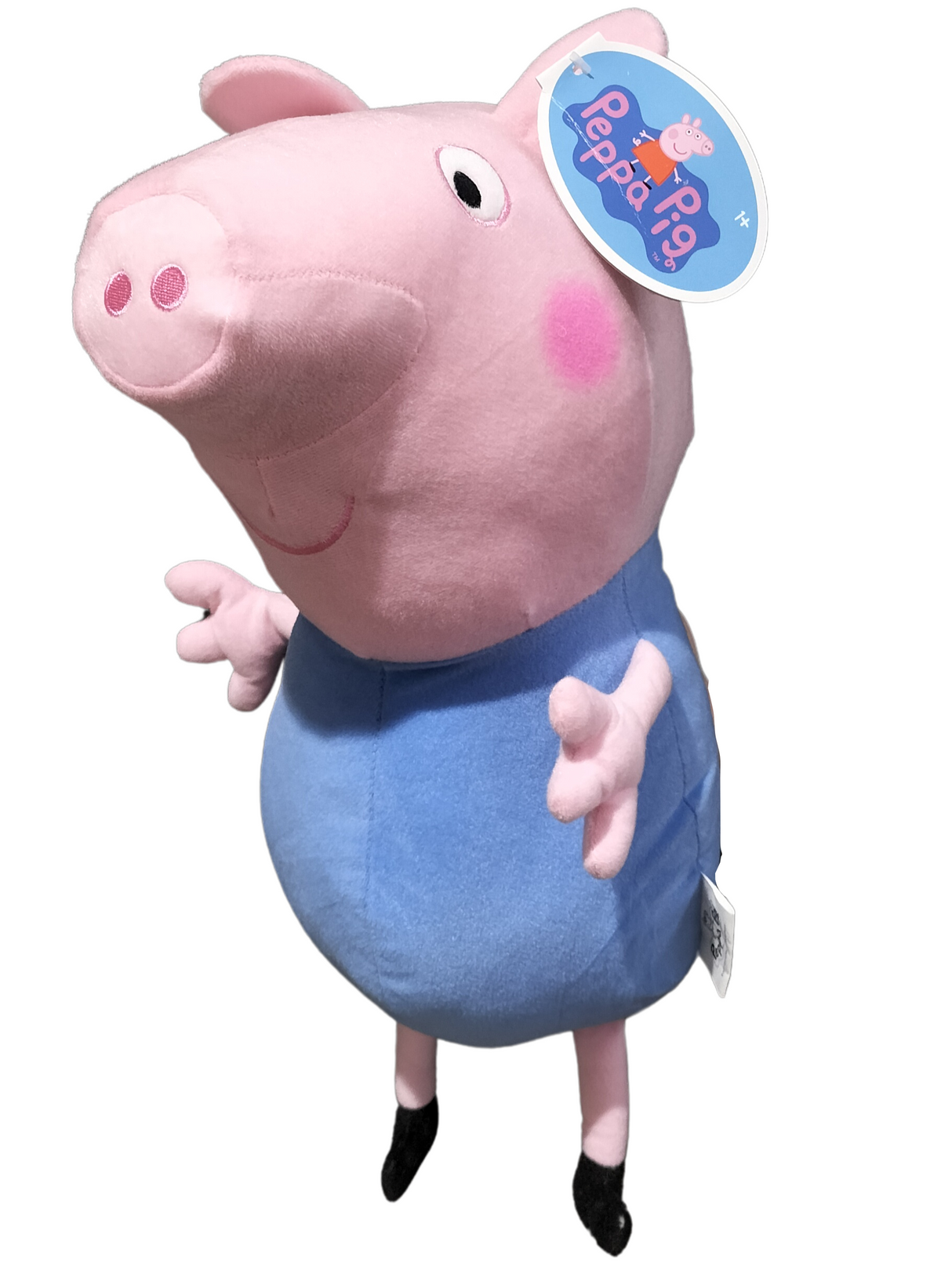 Peppa Pig Plush 50cm George in Blue Shirt