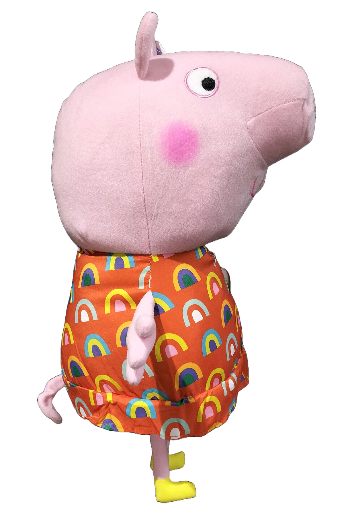 Peppa Pig Plush 50cm Rainbow Dress