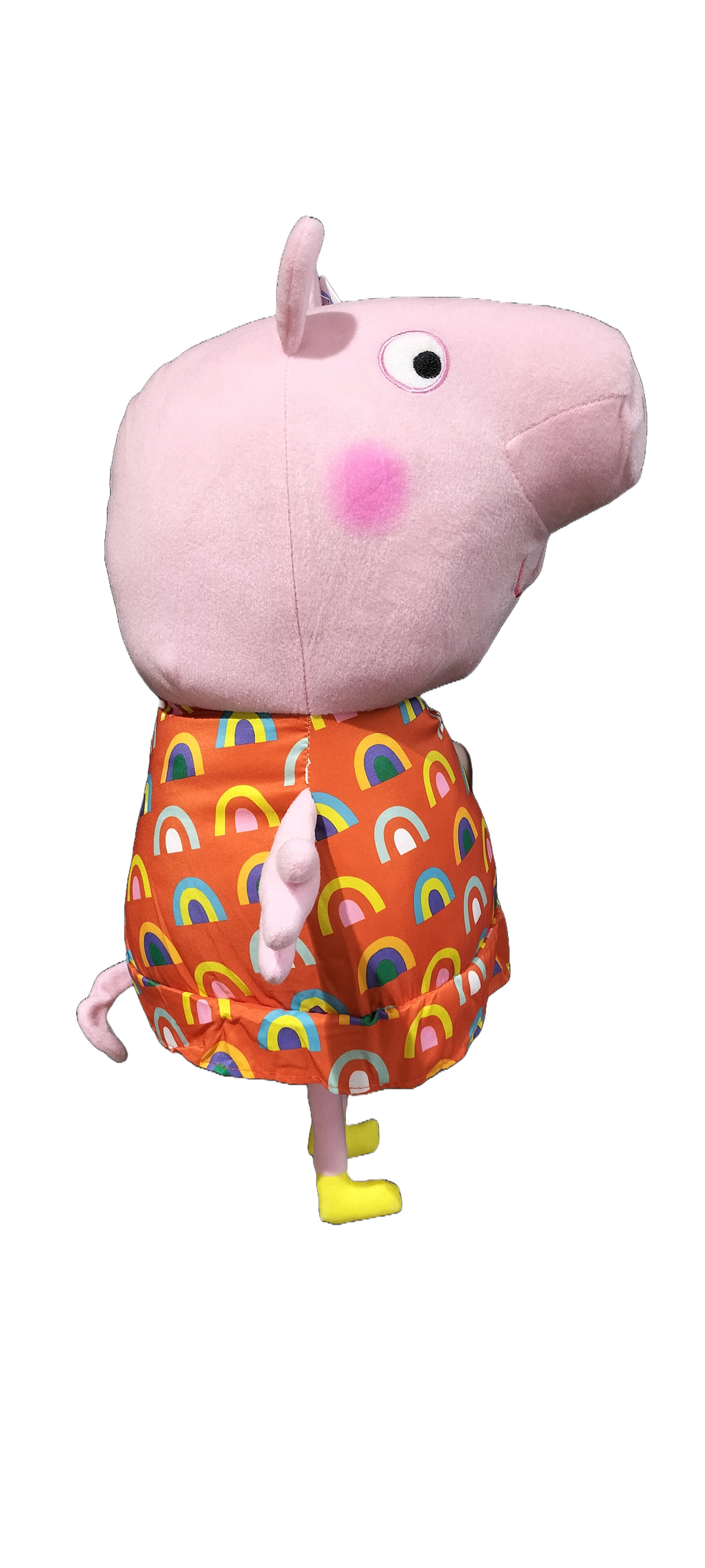 Peppa Pig Plush 50cm Rainbow Dress