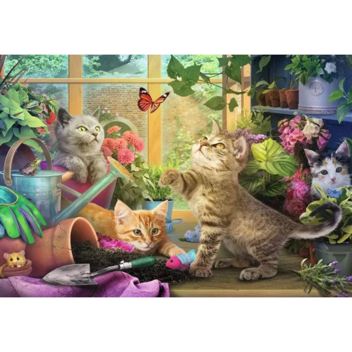 playful cats puzzle