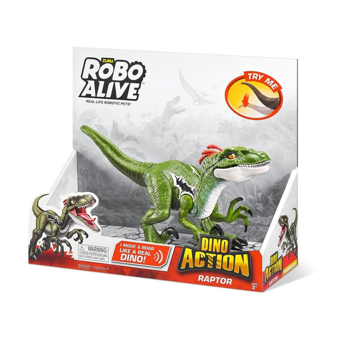 Robo Alive Dino Action Raptor