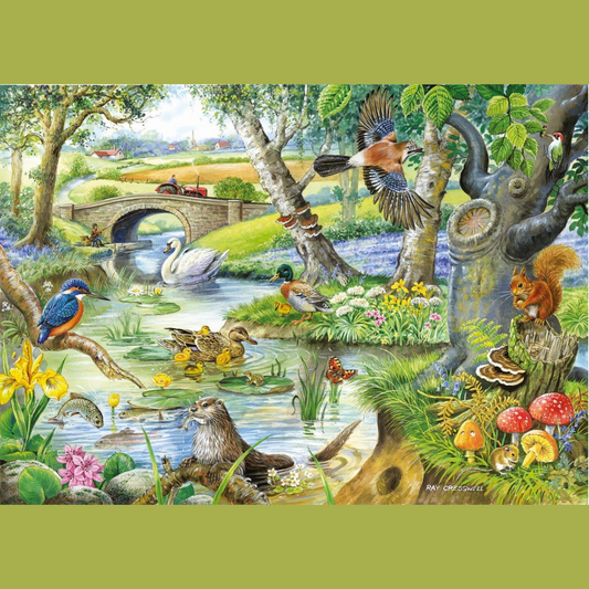 Tales Of The River - BIG 500 Piece Jigsaw Puzzle