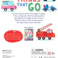Things That Go Colouring Book