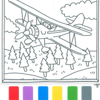 Things That Go Colouring Book