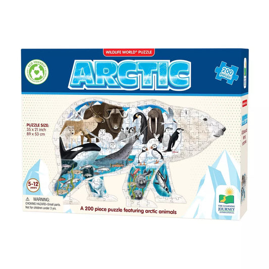 polar bear jigsaw puzzle box