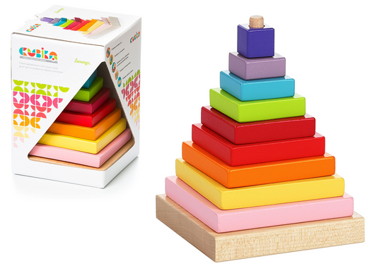 Wooden Pyramid Puzzle