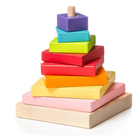 Wooden Pyramid Puzzle