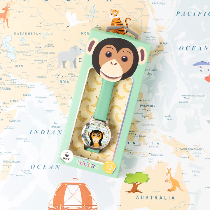 Tikkers x WWF Chimpanzee Dial Watch