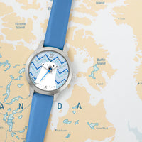 Tikkers x WWF Polar Bear Dial Watch