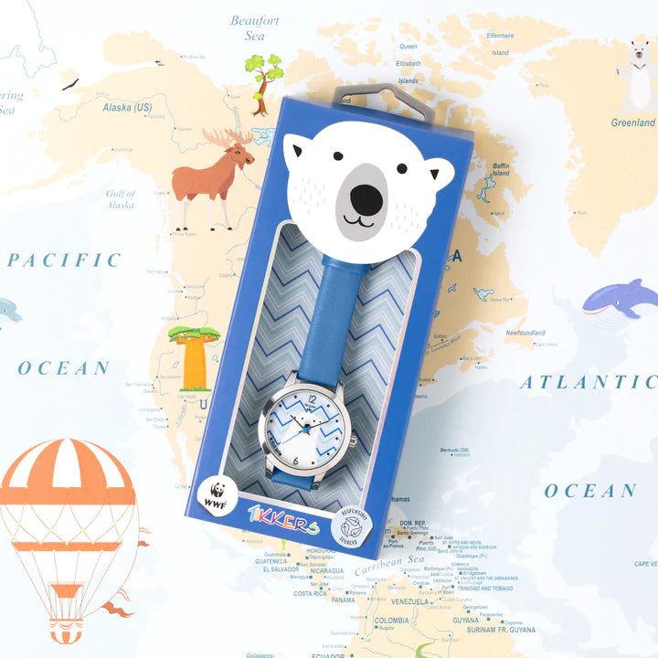Tikkers x WWF Polar Bear Dial Watch