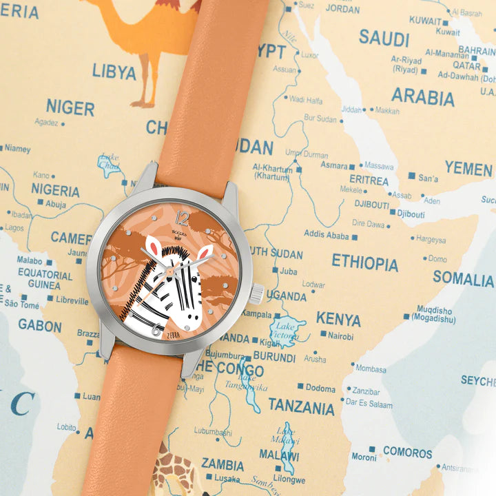 Tikkers x WWF Zebra Dial Watch