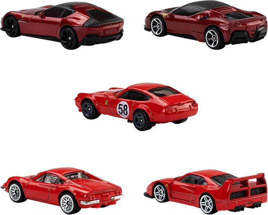 Toys at Foys- Hot Wheels Ferrari Die-Cast 5-Pack