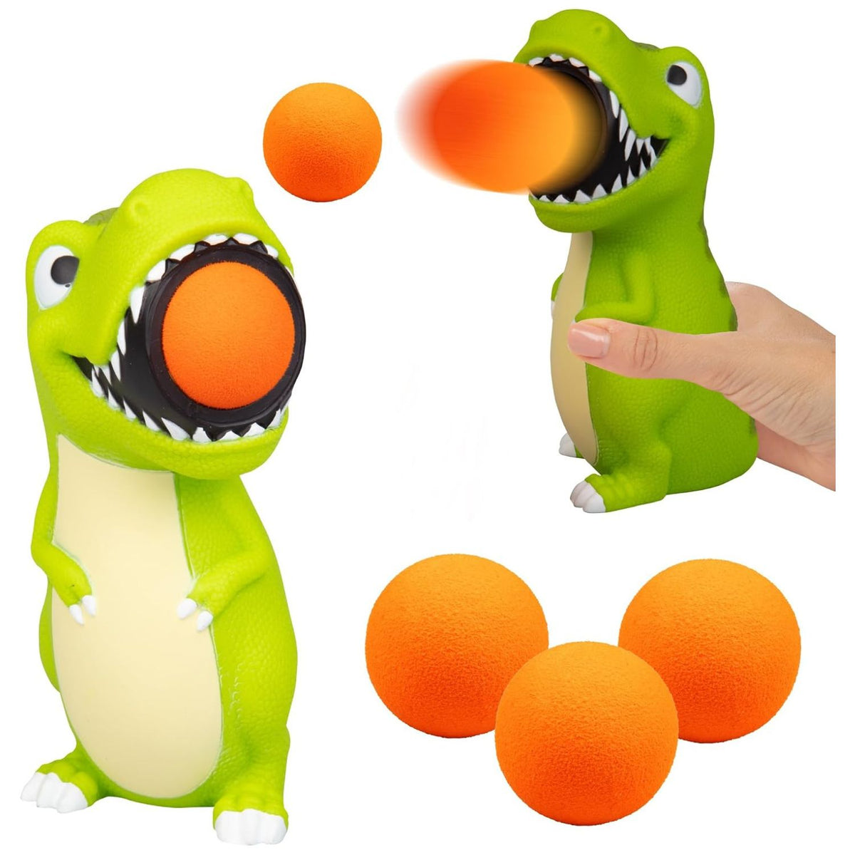 Toys at Foys -- T-Rex Squeeze Popper  