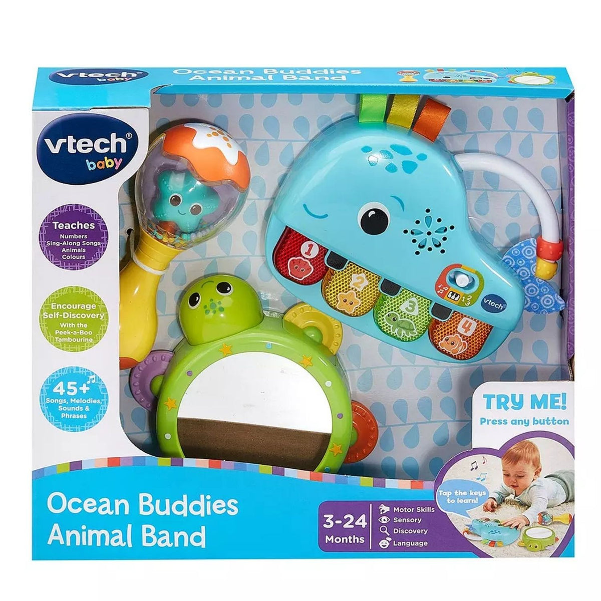 Toys at Foys - Baby Ocean Buddies Animal Band Musical Toy Set