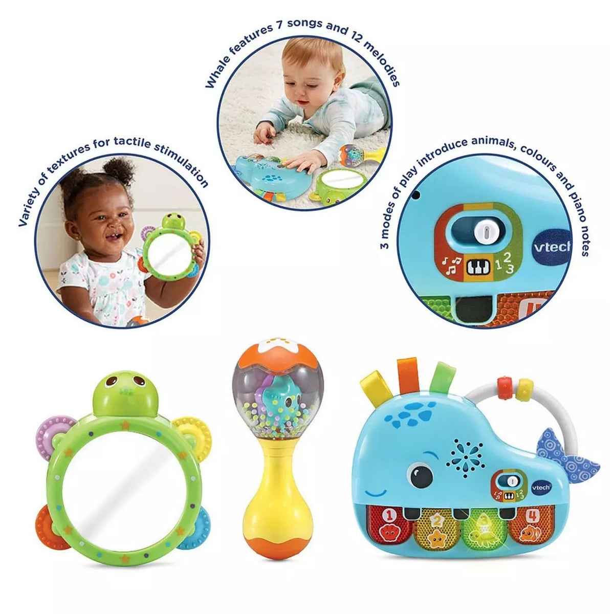 Toys at Foys - Baby Ocean Buddies Animal Band Musical Toy Set
