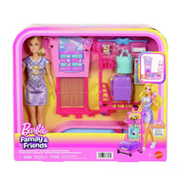 Toys at Foys - Barbie Malibu Travel Doll, Baggage Claim Playset & Accessories