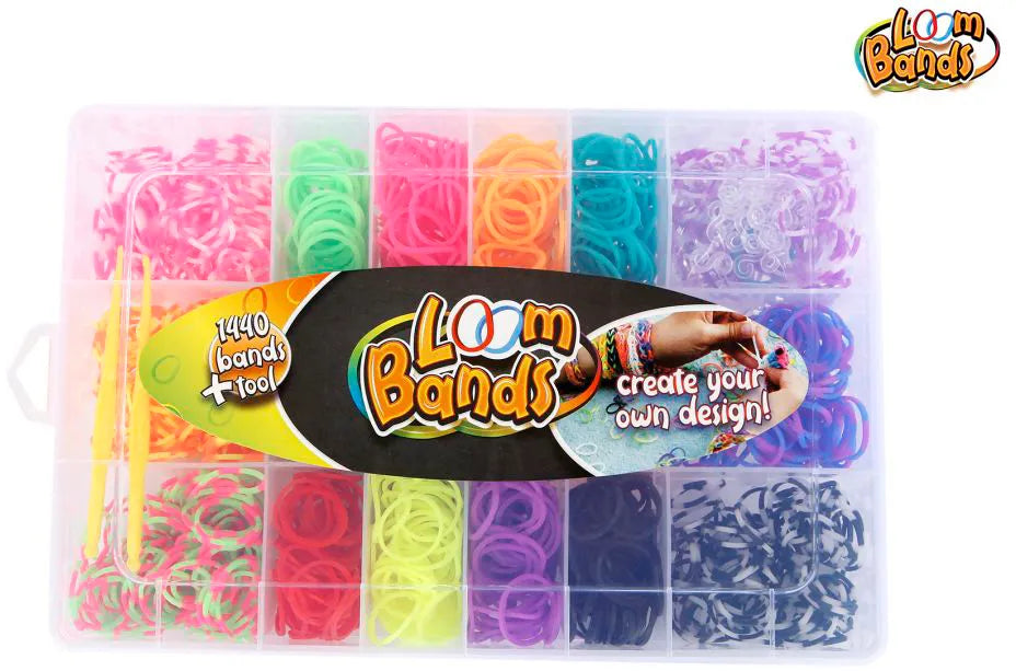 Toys at Foys - Bracelet Making 1440-Piece Loom Bracelet Making Set