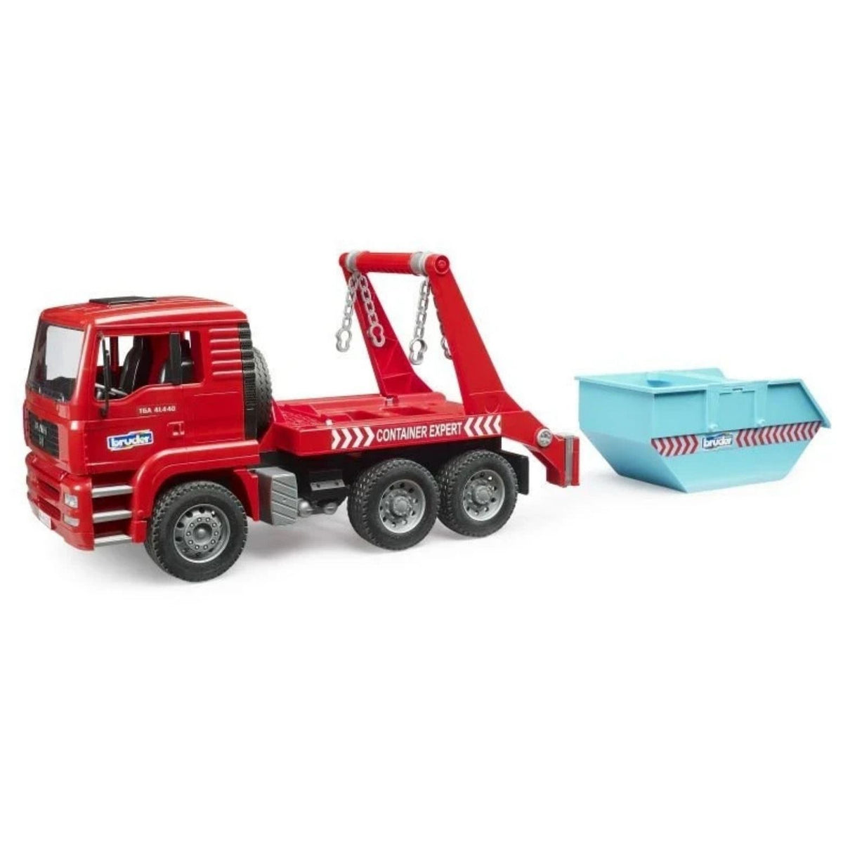 Toys at Foys - Bruder 1:16 MAN TGA Skip Loader 02741