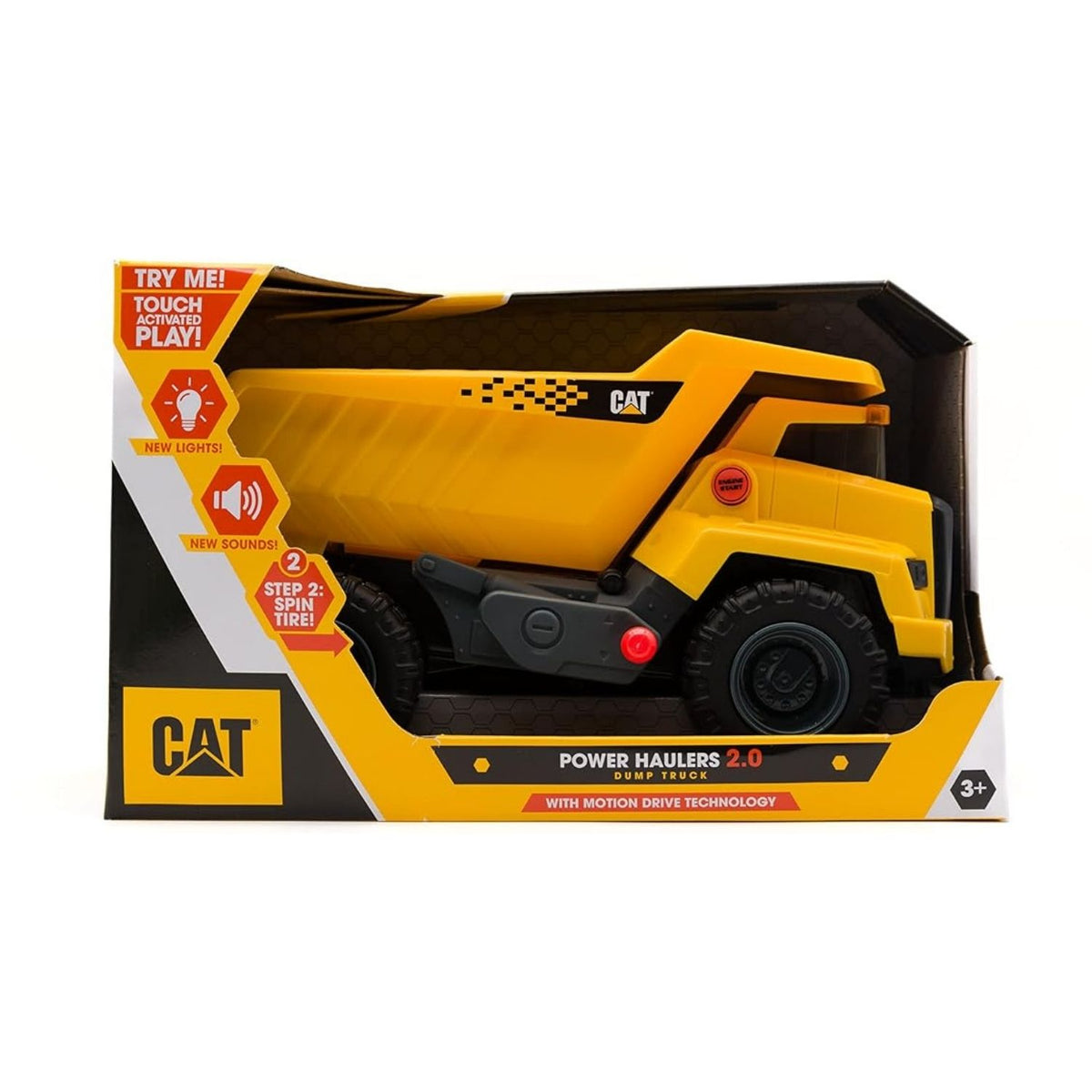 retail packaging CAT truck