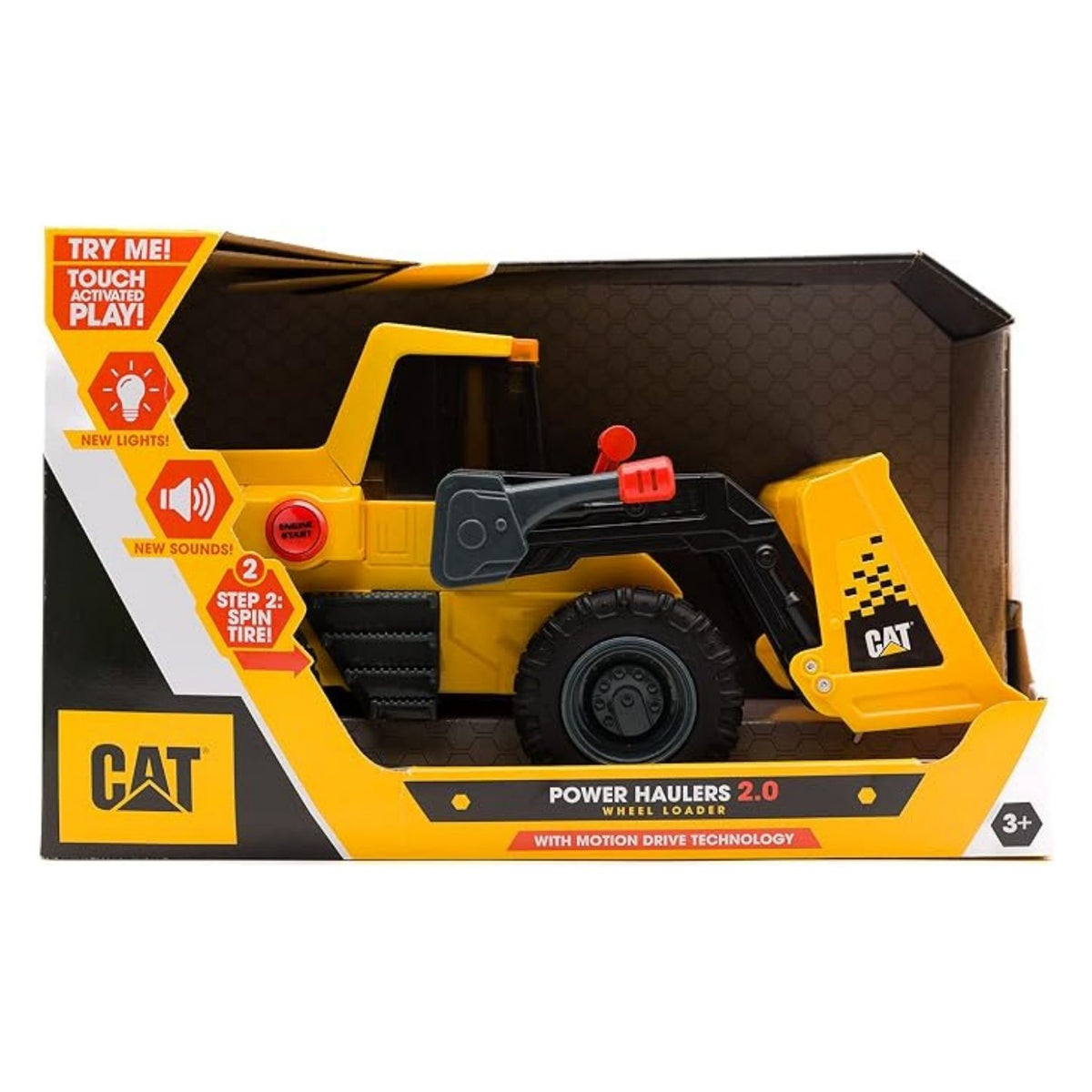 retail packaging CAT truck
