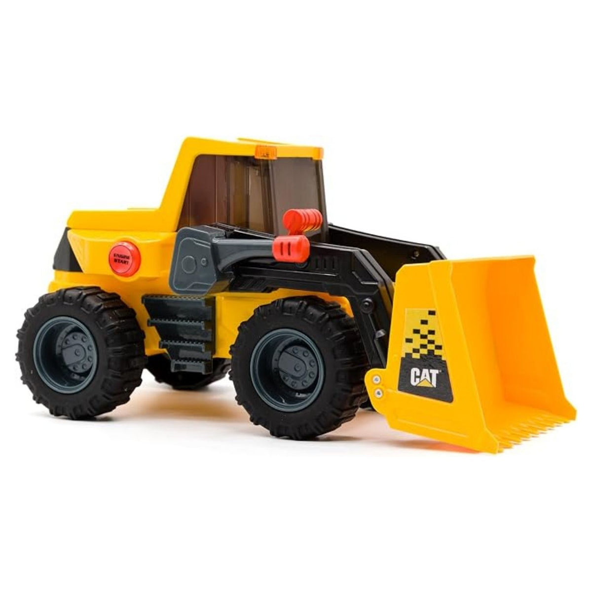side angle of CAT truck