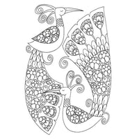 Toys at Foys - Creative Colouring peacock