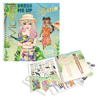 Toys at Foys - DEPESCHE TOPModel Stickerbuch Dress Me Up Safari