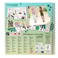 Toys at Foys - DEPESCHE TOPModel Stickerbuch Dress Me Up Safari