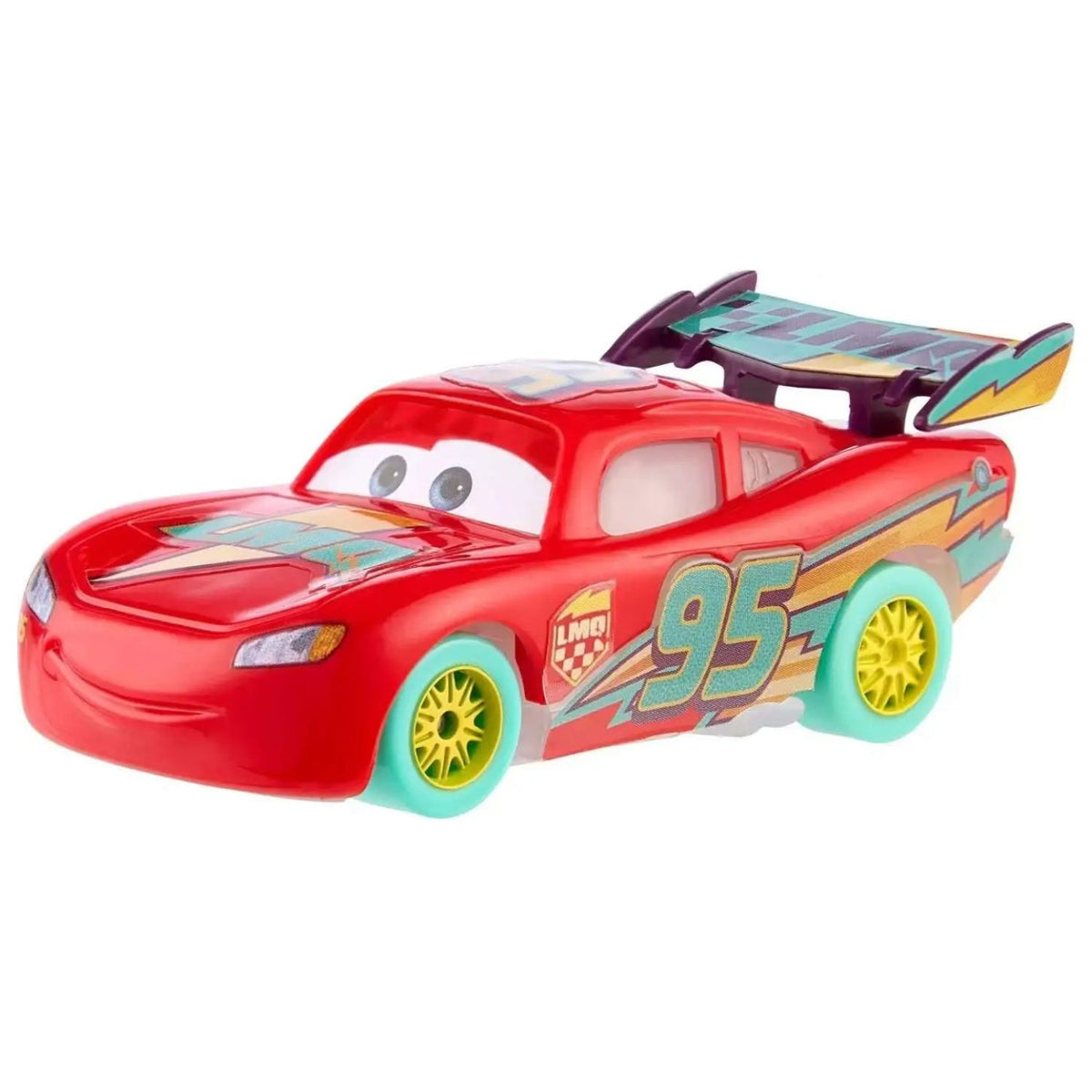 Toys at Foys - Disney / Pixar Cars Race to Celebrate Light-Up Lightning McQueen Diecast Car