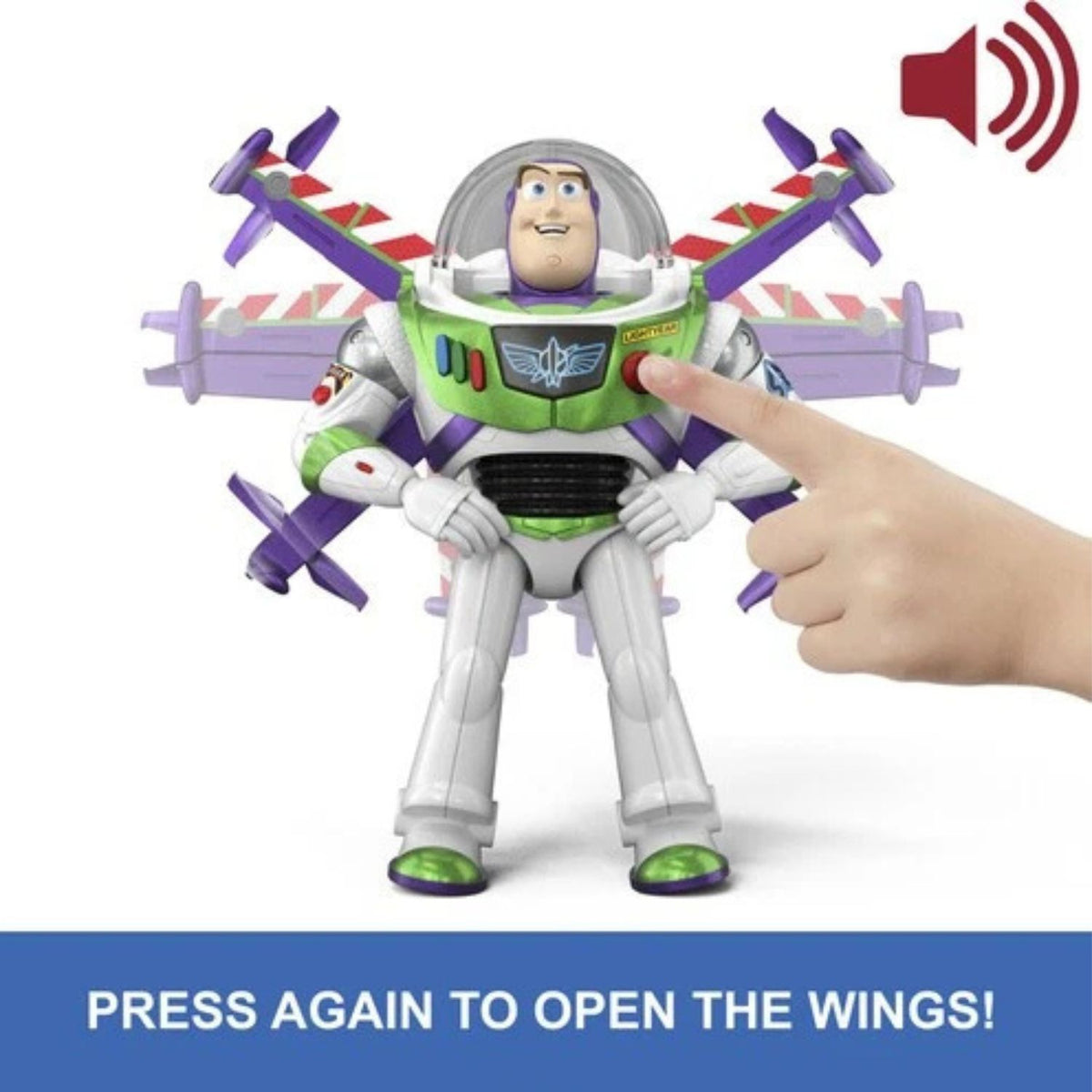 Toys at Foys - Disney Pixar Toy Story 5 Flight Mode Hi-Tech Edition Buzz Lightyear
