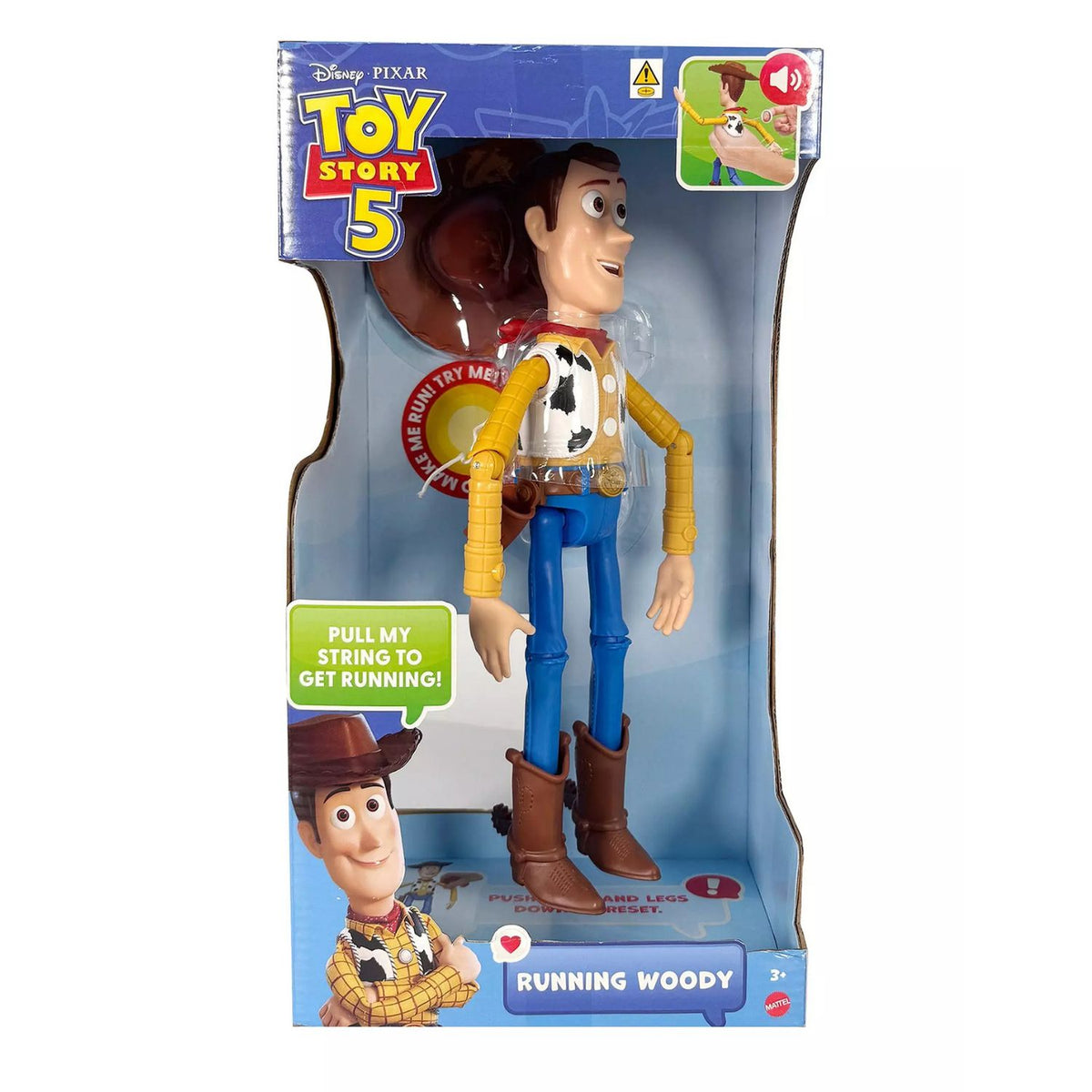 Toys at Foys - Disney Pixar Toy Story 5 Running Woody 12