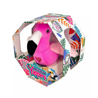 Toys at Foys - Happy Yappers Interactive Plush Bird Flamingo