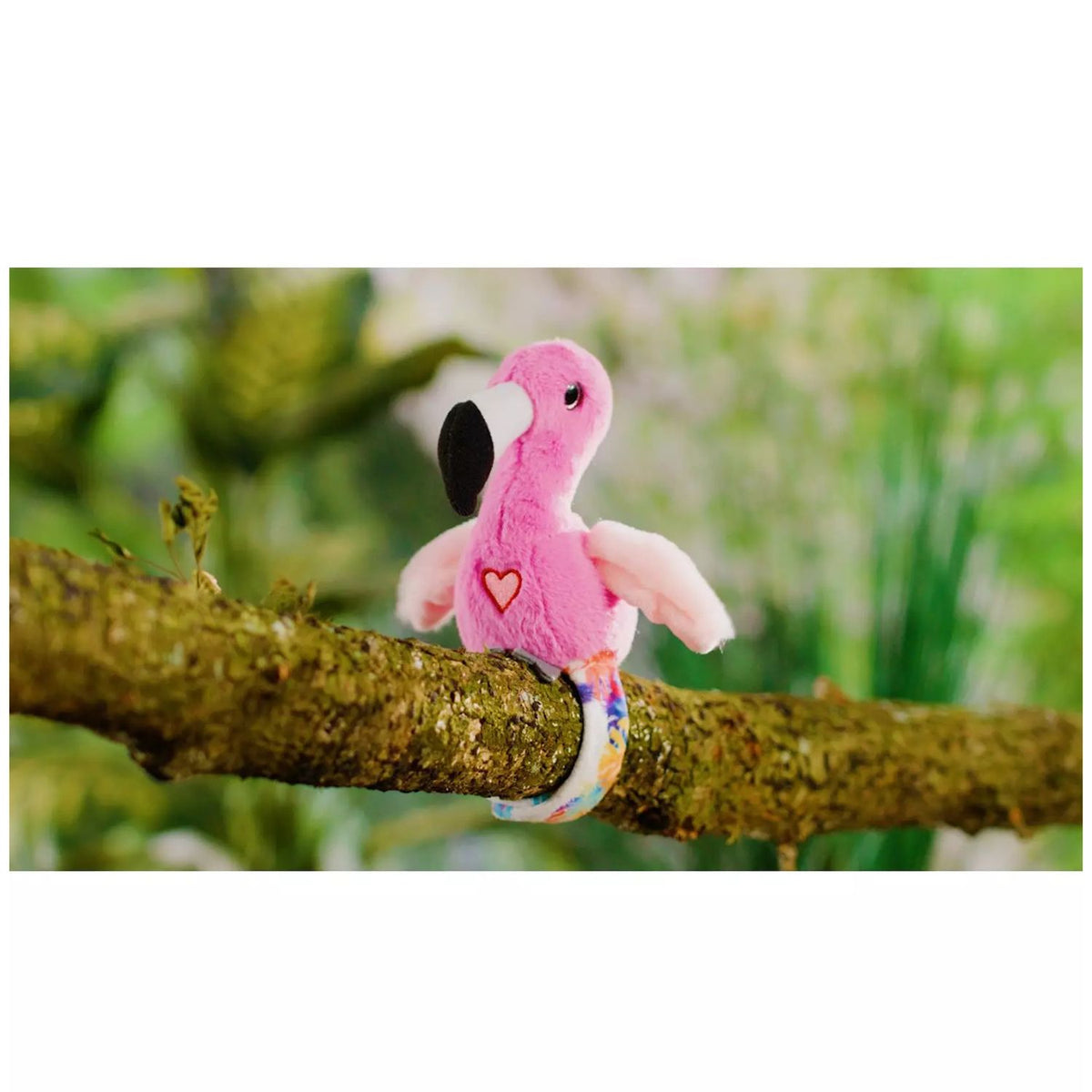 Toys at Foys - Happy Yappers Interactive Plush Bird Flamingo
